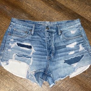 Vintage hi-rise festival shorts, size 12